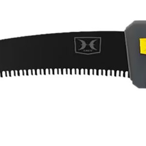 Hawk HWKPBSAW Pruning  Fixed High Carbon Steel Aluminum 11", Black Titanium Nitride Finish, TPR Grip