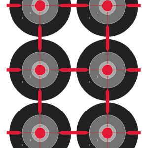 Birchwood Casey 35703 Dirty Bird  Bullseye Tagboard Target 12" x 18" 100 Per Pkg
