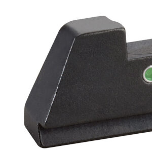 AmeriGlo GL291 Optic Compatible Sight Set for Glock  XL Tall Green Tritium Orange Outline Front Sight-Green Tritium  Rear Sight