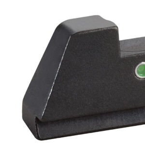 AmeriGlo GL391 Optic Compatible Sight Set for Glock  XL Tall Green Tritium LumiGreen Outline Front Sight-Green Tritium  Rear Sight