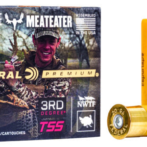 Federal PTDX258567 Premium 3rd Degree 20Gauge 3" 1 1/2oz 5/6/7Shot 5 Per Box/50 Case