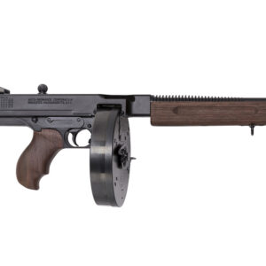 Thompson TA510D 1927A-1 Deluxe 45 ACP Caliber with 10.50" Barrel, 10+1 Capacity (Drum), Blued Metal Finish, Walnut Grip Right Hand