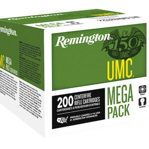 Remington Ammunition 20109 UMC Mega Pack 300Blackout 220gr Open Tip Flat Base 200 Per Box/1 Case *Loose