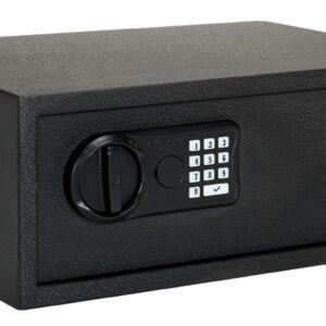 SnapSafe 75435 Keypad Safe  XL Keypad/Key Entry Black Steel 20.50" x 14.80" x 8"