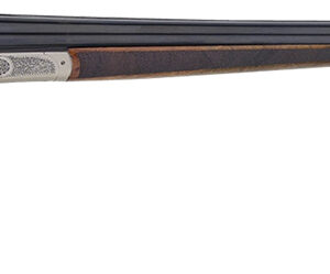 TriStar 38116 Bristol SxS Full Size 16 Gauge Break Open 3" 2rd 28" Blued Side By Side Barrel, Nickel Engraved w/24K Gold Inlay Steel Receiver, Fixed Oiled Turkish Walnut Stock, Right Hand