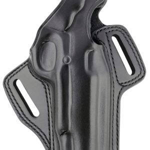 Galco FL212RB Fletch  OWB Black Leather Belt Slide Fits 1911 Right Hand