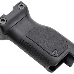 Strike Industries ARCMAGRAILLBK Angled Vertical Grip Long Black Polymer with Cable Management Storage for Picatinny Rail