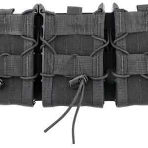 High Speed Gear 45TA00BK TACO Shingle Mag Pouch Triple Black Nylon MOLLE Compatible w/ Rifle