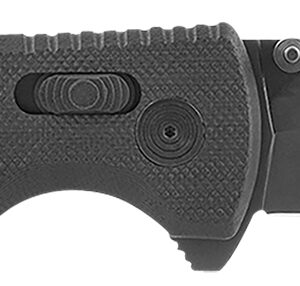 S.O.G SOG12610557 Pentagon XR LTE 3.60" Folding Spear Point Graphite TiNi Cryo CTS XHP Blade/Black G10 Handle Includes Belt Clip