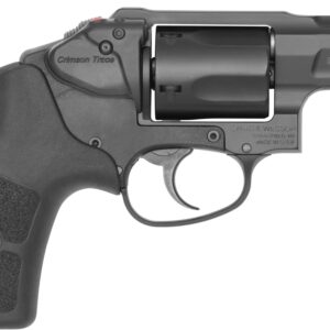 Smith & Wesson Model 686 revolver with black finish and ergonomic grip.