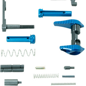 Timber Creek Outdoors ARLPKB Lower Parts Kit Blue Anodized Aluminum for AR-15