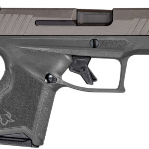Taurus 1-GX4M93CG GX4 Micro-Compact 9mm Luger Caliber with 3.06" Barrel, 11+1 Capacity, Gray Finish Frame, Serrated Tungsten Gray Cerakote Steel Slide & Interchangeable Backstrap Grip Includes 2 Mags