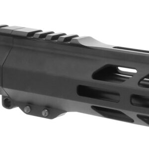 Upper receiver with handguard and barrel for firearm assembly.