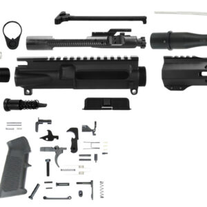 TacFire AR Build Kit 5.56x45mm NATO 7.50" Barrel Black for AR Platform