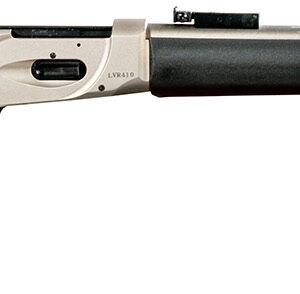 Gforce Arms GFLVR20SS Saddlehorn Full Size 410 Gauge Lever 2.50" 7+1 20" Stainless Steel Barrel, Stainless Aluminum Receiver, Fixed Black Synthetic Stock, Right Hand