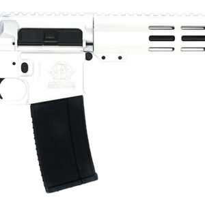 Great Lakes Firearms GL15223WHT AR-15  223 Wylde 16" 30+1, White Rec, Black Stock & Grip