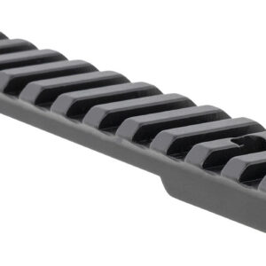 Talley PSM258763 Fierce Picatinny Rail  Black Anodized Short Action 20 MOA