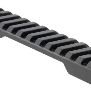 Talley PSM258779 Fierce Rivalry Picatinny Rail  Black Anodized Short Action 20 MOA