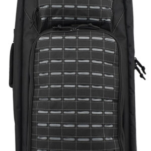 Advance Warrior Solutions FR36RBPBL/GR Frame 36" L Backpack with Side Handle, Black Polyester for Tactical Rifle, Molle Front