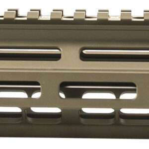 Rail handguard for rifles with multiple mounting slots.