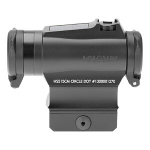 Holosun HS515CM 515  Black Anodized 1 x 20 mm 2 MOA Red Dot/65 MOA Circle Multi Reticle