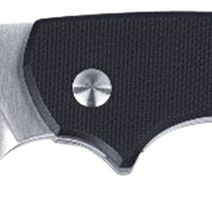 CRKT 5321 Pilar IV 3.09" Folding Plain Satin D2 Steel Blade/Black/SS G10/SS Handle Includes Pocket Clip