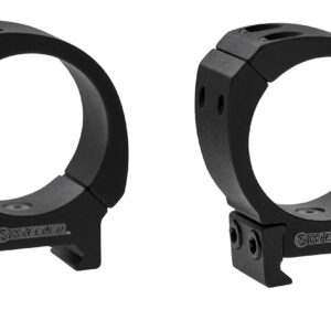 Wheeler 1133749 Sporter Scope Rings  Black 1" High