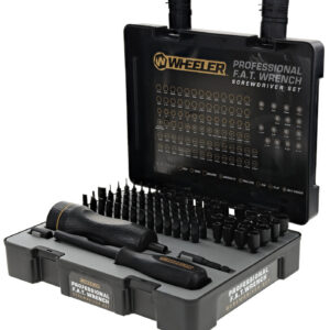Wheeler 4001004 Pro F.A.T. Screwdriver Set 100 Pieces