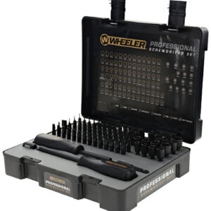 Wheeler 4001003 Professional Screwdriver Set Black 100 Pieces