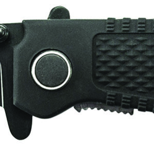 Smith & Wesson Knives CKTACBSCP Special Tactical  3.50" Folding Part Serrated Stainless Steel Blade 4.60" Black