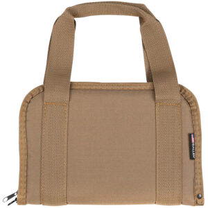 Allen 3642 Pistol Tote  Flat Dark Earth Endura 11.50" Long Lockable Holds 1 Handgun