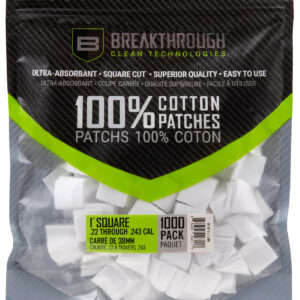 Breakthrough Clean BTCPS11000 Square Patches 243/270 Cal 1" 1000 pieces