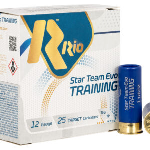 Rio Ammunition STT328 Star Team EVO  12Gauge 2.75" 1 1/8oz 8Shot 25 Per Box/10 Case