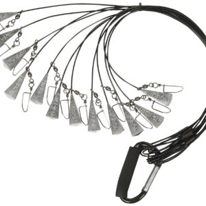 Higdon Outdoors 30328 Battleship Rig  Black 48" Long 12 Pack