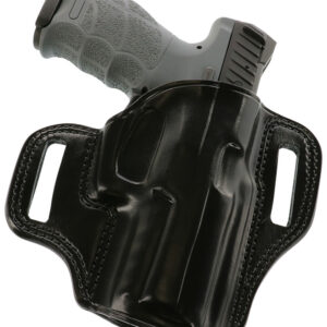 Galco CM854B Combat Master  OWB Black Leather Belt Slide Fits HK VP9 Right Hand