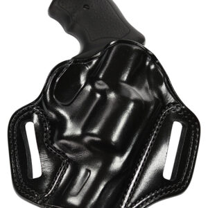 Galco CM880B Combat Master  OWB Black Leather Belt Slide Fits Springfield XDM 4.5" Right Hand