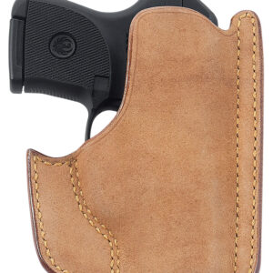 Galco PH838 Front Pocket  Natural Horsehide Fits Glock 42/Sig P365 Ambidextrous