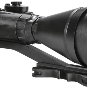 AGM Global Vision 15WP6623484111 Wolverine Pro-6 3AW1 Night Vision Rifle Scope Matte Black 6x100mm Gen 3 Auto-Gated White Phosphor Level 1 Illuminated Red Chevron w/Ballistic Drop Reticle