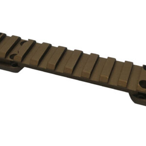 Talley PLMSB735 Browning X-Bolt Smoked Bronze Picatinny Rail  Long Action 20 MOA