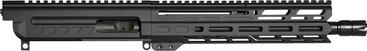 CMMG 99B80E4AB Dissent 9mm Luger 10.50", Left Side Charging Handle, Armor Black, Zeroed Linear Comp, 9.60" M-LOK Handguard, Picatinny End Plate, Fits AR-Platform