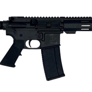 Great Lakes Firearms GL15223SSPBLK AR-15 Pistol 223 Wylde 30+1 7.50" Stainless Barrel, Black, 7" M-LOK Handguard, Buffer Tube (No Brace), A2 Grip