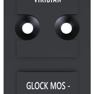 Viridian 9820030 RFX45 Glock MOS Mounting Adapter  Black Anodized