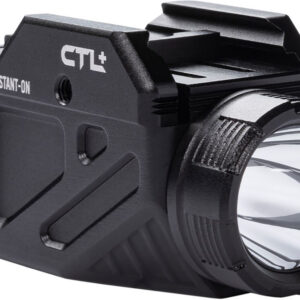 Viridian 9300026 CTL+ with SAFECharge C Series Black 200/400/1,100 Lumens White LED Glock/Sig Sauer/Smith & Wesson
