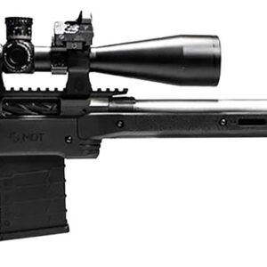 Mdt Sporting Goods Inc 104692BLK XRS Chassis Black Aluminum Core with Polymer Panels, Adj. Cheekrest, M-LOK Forend, Interchangeable Grips, AICS Mag Compatible, Fits Short Action Savage