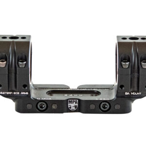 MasterPiece Arms BAMOUNT301125 MPA BA Bolt Action Mount  Black