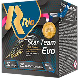 Rio Ammunition ST2875 Star Team EVO  12Gauge 2.75" 1oz 7.5Shot 25 Per Box/10 Case