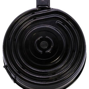 Kci Usa Inc KCIMZ004S AK-47  75rd Drum 7.62x39mm Black Steel Fits AK-47/AKM Platform