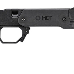 Mdt Sporting Goods Inc 105524BLK XRS Chassis Black Aluminum Core with Polymer Panels, Adj. Cheekrest, M-LOK Forend, Interchangeable Grips, Fits Tikka T1X