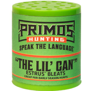 Primos 731 The Lil' Can  Call Attracts Deer Green Plastic