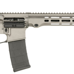 Maxim Defense MXM49734 MD15 L 5.56x45mm NATO 30+1 16" Fluted Barrel, Sniper Gray Rec/M-LOK Handguard, Black Magpul Furniture, SL-K Stock, MBUS Sights, Blackout Defense Flat Trigger